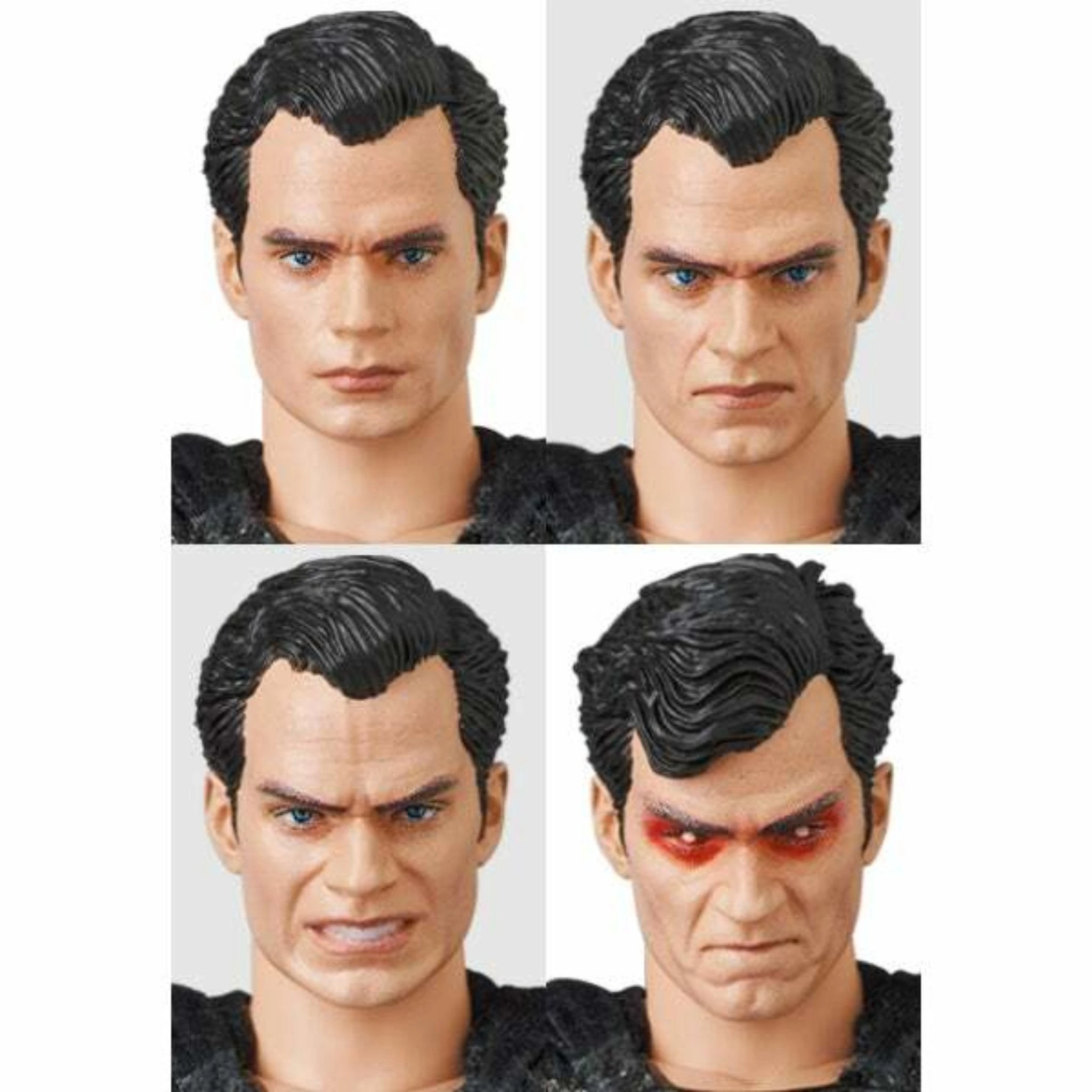 Medicom Zack Snyder's Justice League MAFEX No.174 Superman (Black Suit) 8 Medicom Zack Snyder's Justice League MAFEX No.174 Superman (Black Suit) - Image 6