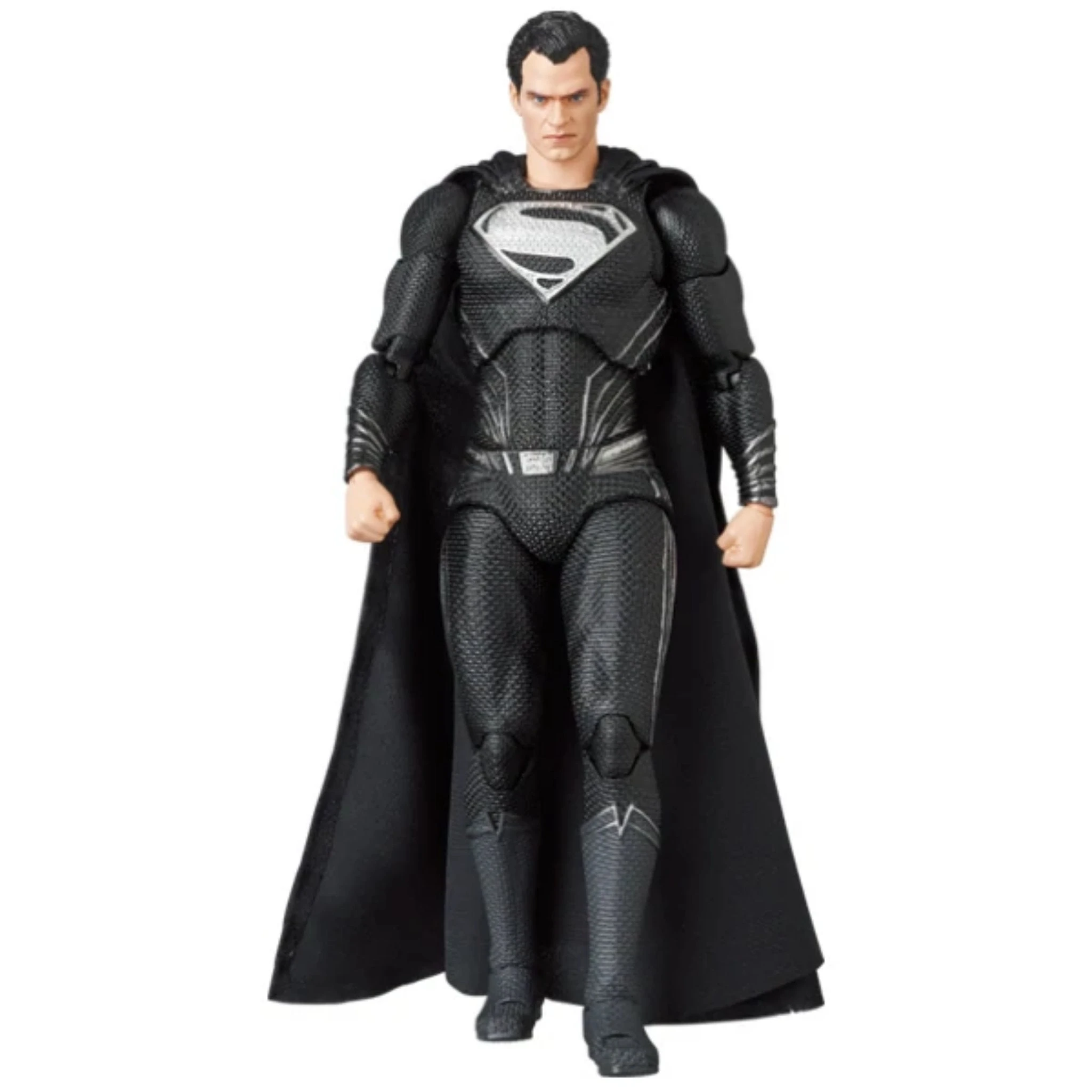 Medicom Zack Snyder's Justice League MAFEX No.174 Superman (Black Suit) 9 Medicom Zack Snyder's Justice League MAFEX No.174 Superman (Black Suit) - Image 7