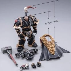 Joy Toy Warhammer 40K Black Legion Chaos Lord Khalos The Ravager (1/18 Scale) 14 Joy Toy Warhammer 40K Black Legion Chaos Lord Khalos The Ravager (1/18 Scale) -Nerdzoic Sales 13 538972