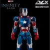 ThreeZero Marvel Studios: The Infinity Saga DLX Iron Patriot Action Figure