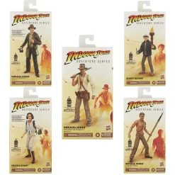 Hasbro Indiana Jones Adventure Series Wave 2 SET OF 5