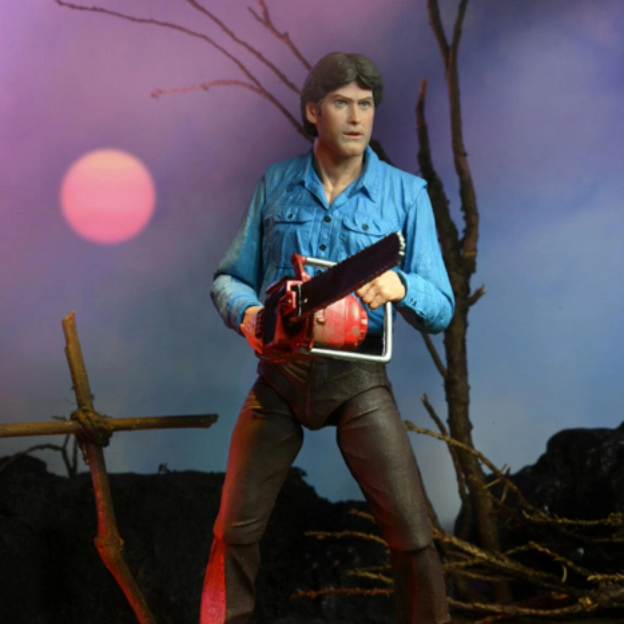 NECA Evil Dead 40th Anniversary Ultimate 7" Ash 5 NECA Evil Dead 40th Anniversary Ultimate 7" Ash - Image 3