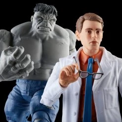 Hasbro Marvel Legends Gray Hulk And Dr. Bruce Banner 2-Pack