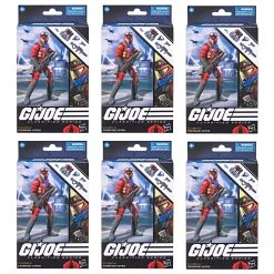 Hasbro G.I. Joe Classified #85 Crimson Viper ARMY BUILDER SET OF 6