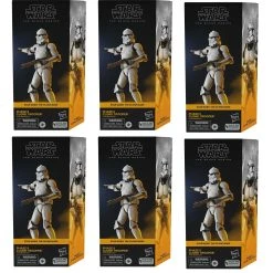 Hasbro Star Wars Black Series Phase II Clone Trooper ARMY BUILDER SET OF 6