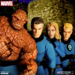 Fantastic Four Mezco One:12 Collective Deluxe Steel Boxed Set -Nerdzoic Sales 35 903911