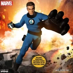 Fantastic Four Mezco One:12 Collective Deluxe Steel Boxed Set -Nerdzoic Sales 40 986836