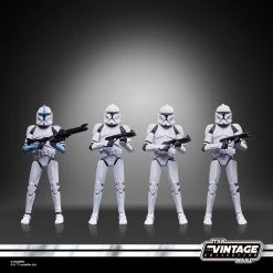 Hasbro Star Wars The Vintage Collection Phase I Clone Trooper 4-Pack