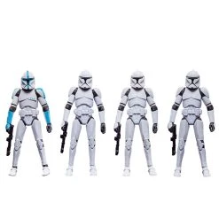 Hasbro Star Wars The Vintage Collection Phase I Clone Trooper 4-Pack -Nerdzoic Sales 4packclone21 251231