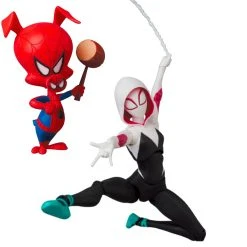 Medicom Spider-Man: Into The Spider-Verse MAFEX #134 Spider-Gwen & Spider-Ham