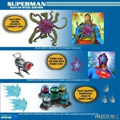 DC Comics Mezco One:12 Collective Superman: Man Of Steel Edition -Nerdzoic Sales 75 740761