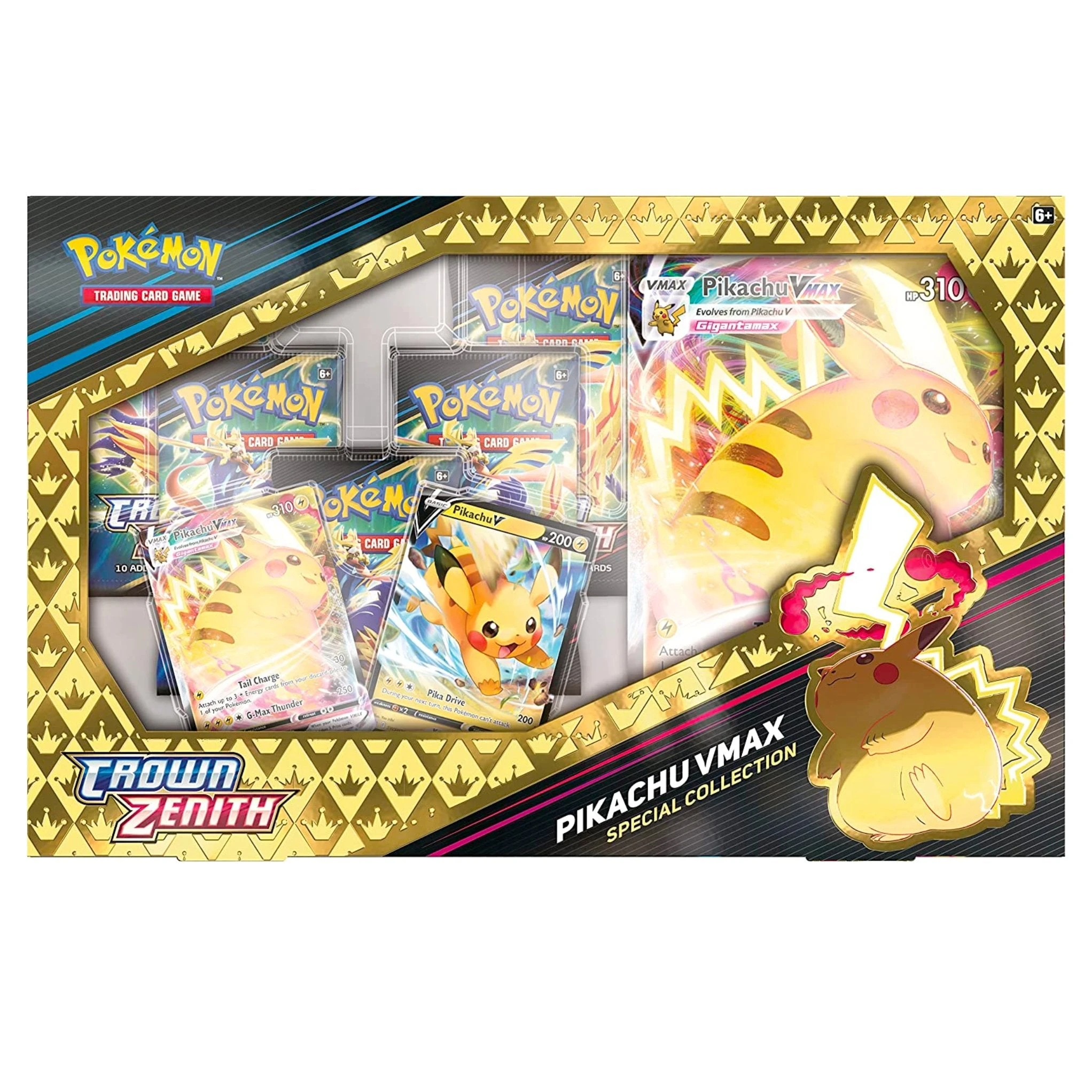 Pokémon TCG: Crown Zenith Special Collection (Pikachu VMAX) 4 Pokémon TCG: Crown Zenith Special Collection (Pikachu VMAX) - Image 2