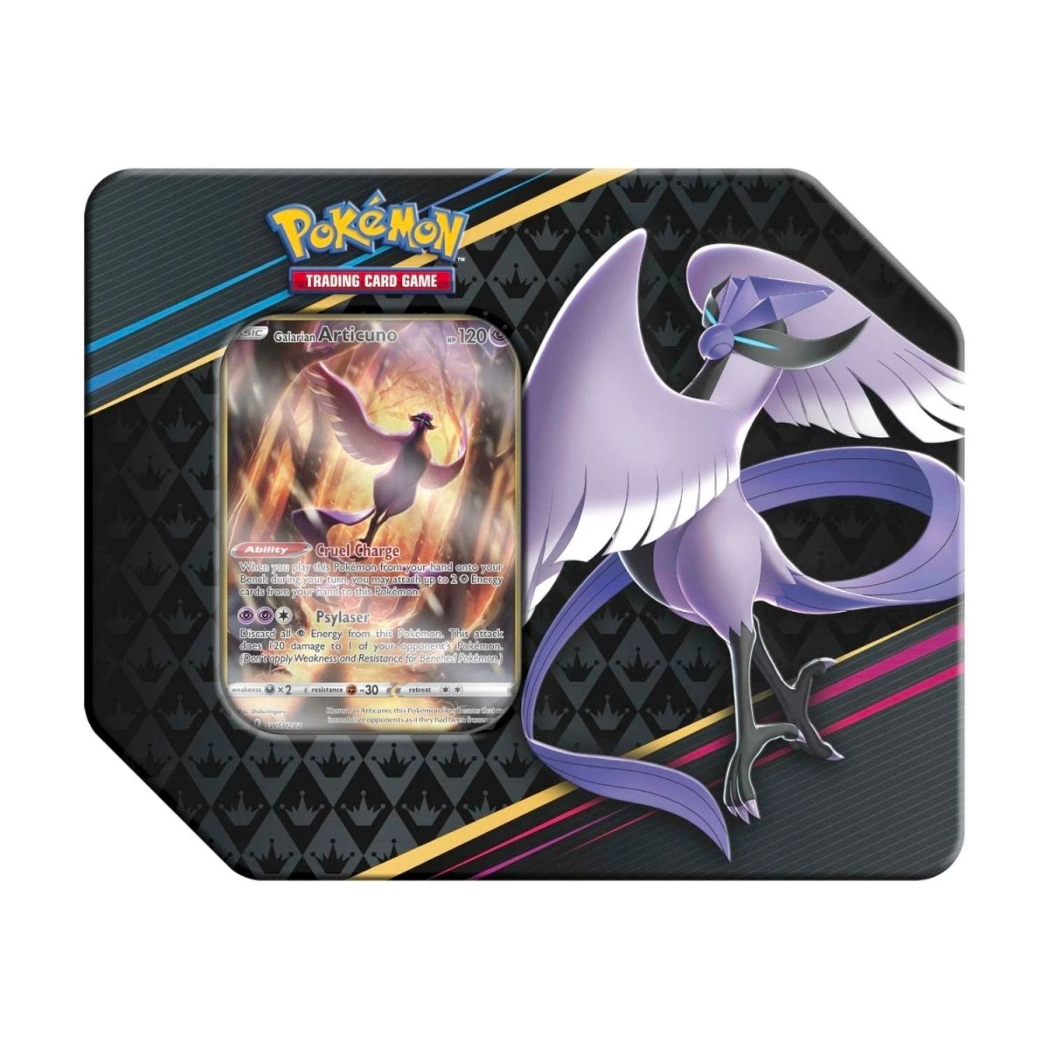 Pokémon TCG: Pokémon TCG: Crown Zenith Tin (Galarian Articuno) 3 Pokémon TCG: Pokémon TCG: Crown Zenith Tin (Galarian Articuno)