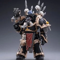 Joy Toy Warhammer 40K Black Legion Chaos Terminator Brother Bathalorr (1/18 Scale) -Nerdzoic Sales Bathalorr 3 283815
