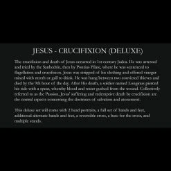 Biblical Adventures Deluxe Jesus Christ (Crucifixion) 9 Biblical Adventures Deluxe Jesus Christ (Crucifixion) -Nerdzoic Sales Crucifixion 4 759593