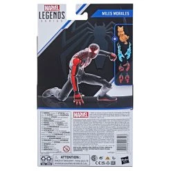 Hasbro Marvel Legends Gamerverse Spider-Man 2 Miles Morales -Nerdzoic Sales F70565L00 back 23 Online 2000SQ