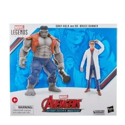 Hasbro Marvel Legends Gray Hulk And Dr. Bruce Banner 2-Pack -Nerdzoic Sales F70845L00 pkg 23 Online 2000SQ 651960