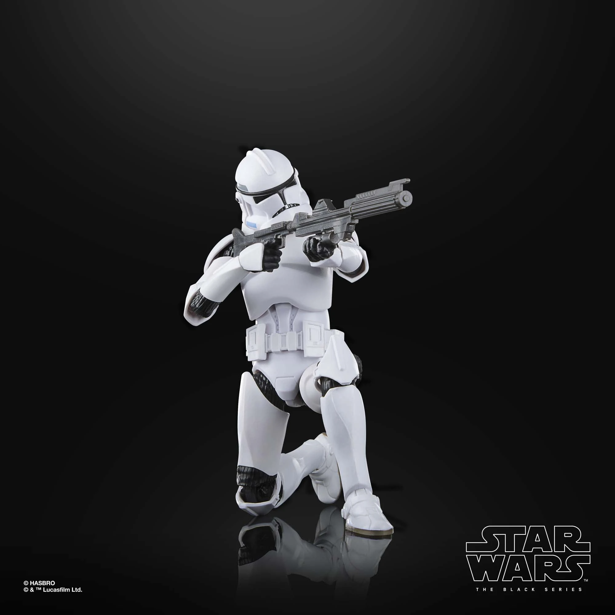 Hasbro Star Wars Black Series Phase II Clone Trooper ARMY BUILDER SET OF 6 9 Hasbro Star Wars Black Series Phase II Clone Trooper ARMY BUILDER SET OF 6 - Image 7