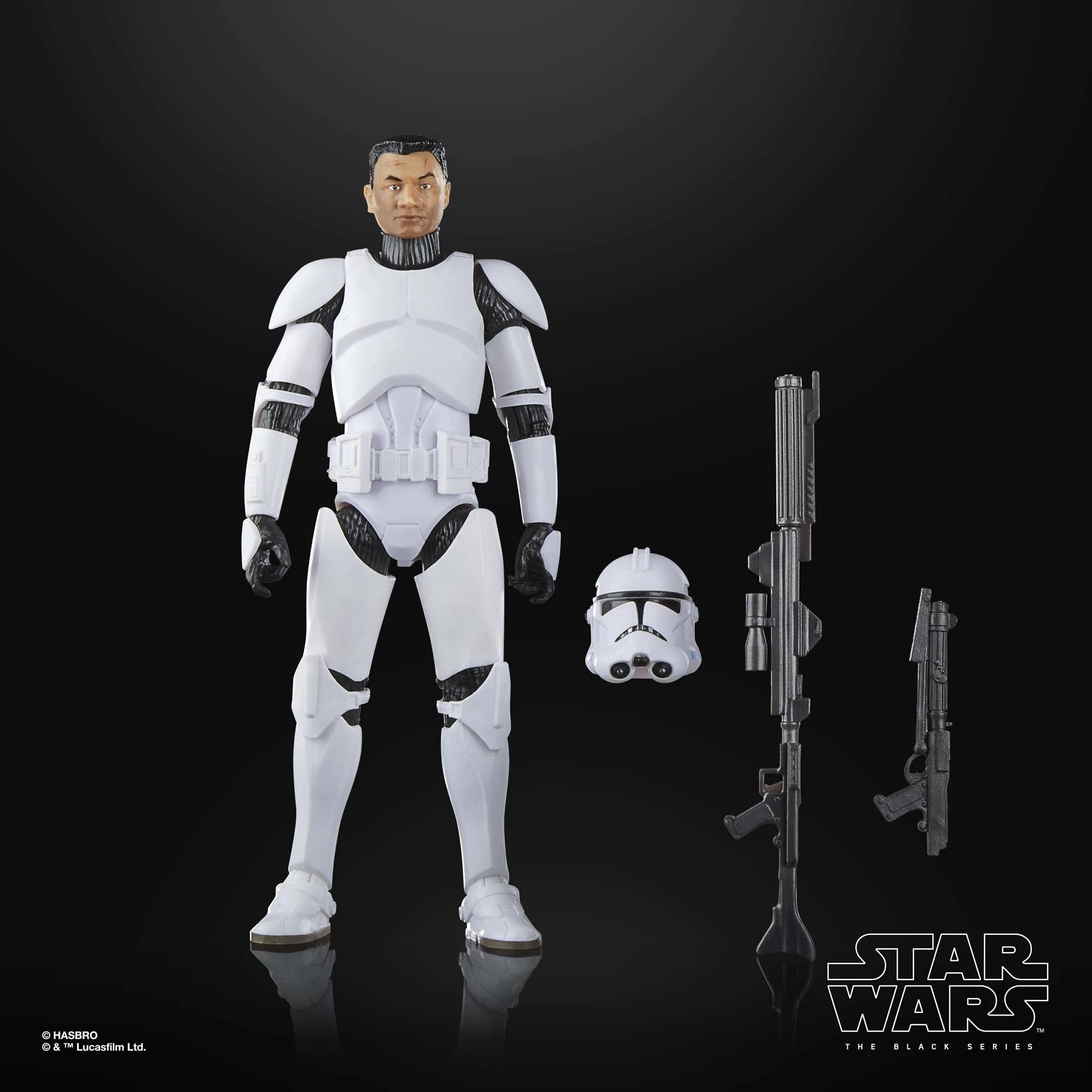 Hasbro Star Wars Black Series Phase II Clone Trooper ARMY BUILDER SET OF 6 5 Hasbro Star Wars Black Series Phase II Clone Trooper ARMY BUILDER SET OF 6 - Image 3