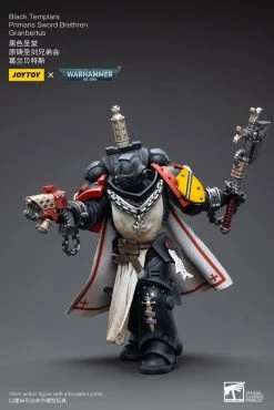 Joy Toy Warhammer 40k Black Templars Primaris Sword Brethren Granbertus (1/18 Scale) 21 Joy Toy Warhammer 40k Black Templars Primaris Sword Brethren Granbertus (1/18 Scale) -Nerdzoic Sales Granbertus3 587819
