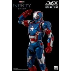 ThreeZero Marvel Studios: The Infinity Saga DLX Iron Patriot Action Figure -Nerdzoic Sales InifnitySaga13 664836