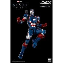 ThreeZero Marvel Studios: The Infinity Saga DLX Iron Patriot Action Figure -Nerdzoic Sales InifnitySaga15 560736