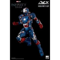 ThreeZero Marvel Studios: The Infinity Saga DLX Iron Patriot Action Figure -Nerdzoic Sales InifnitySaga17 516574