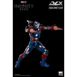 ThreeZero Marvel Studios: The Infinity Saga DLX Iron Patriot Action Figure -Nerdzoic Sales InifnitySaga23 238832