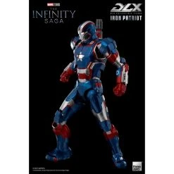 ThreeZero Marvel Studios: The Infinity Saga DLX Iron Patriot Action Figure -Nerdzoic Sales InifnitySaga27 323671