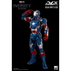 ThreeZero Marvel Studios: The Infinity Saga DLX Iron Patriot Action Figure -Nerdzoic Sales InifnitySaga31 460639