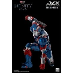 ThreeZero Marvel Studios: The Infinity Saga DLX Iron Patriot Action Figure -Nerdzoic Sales InifnitySaga35 398035