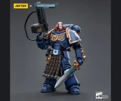 Joy Toy Warhammer 40k Ultramarines Intercessor Veteran Sergeant Brother Aeontas (1/18 Scale) -Nerdzoic Sales Intercessor1 151455