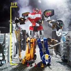 Hasbro Power Rangers Lightning Collection Zord Ascension Project Mighty Morphin Dino Megazord -Nerdzoic Sales MightyMorphinDino02 1 477540