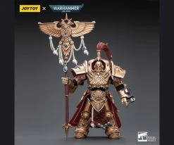 Joy Toy Warhammer 40k Adeptus Custodes Vexilus Praetor In Allarus Terminator Armor Phelam Tolguror (1/18 Scale) -Nerdzoic Sales Phelam1 339567