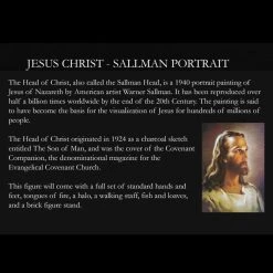 Biblical Adventures Jesus Christ (Sallman Portrait) -Nerdzoic Sales Sallman 4 782109