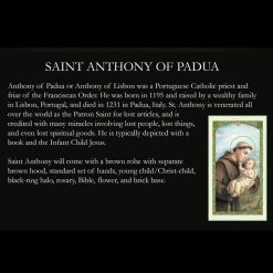 Biblical Adventures Saint Anthony Of Padua -Nerdzoic Sales St.Anthony 3 419296