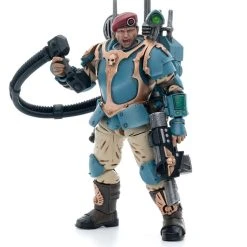 Joy Toy Warhammer 40k Astra Militarum Tempestus Scions Squad 55 Kappic Eagles Vox Operator (1/18 Scale)