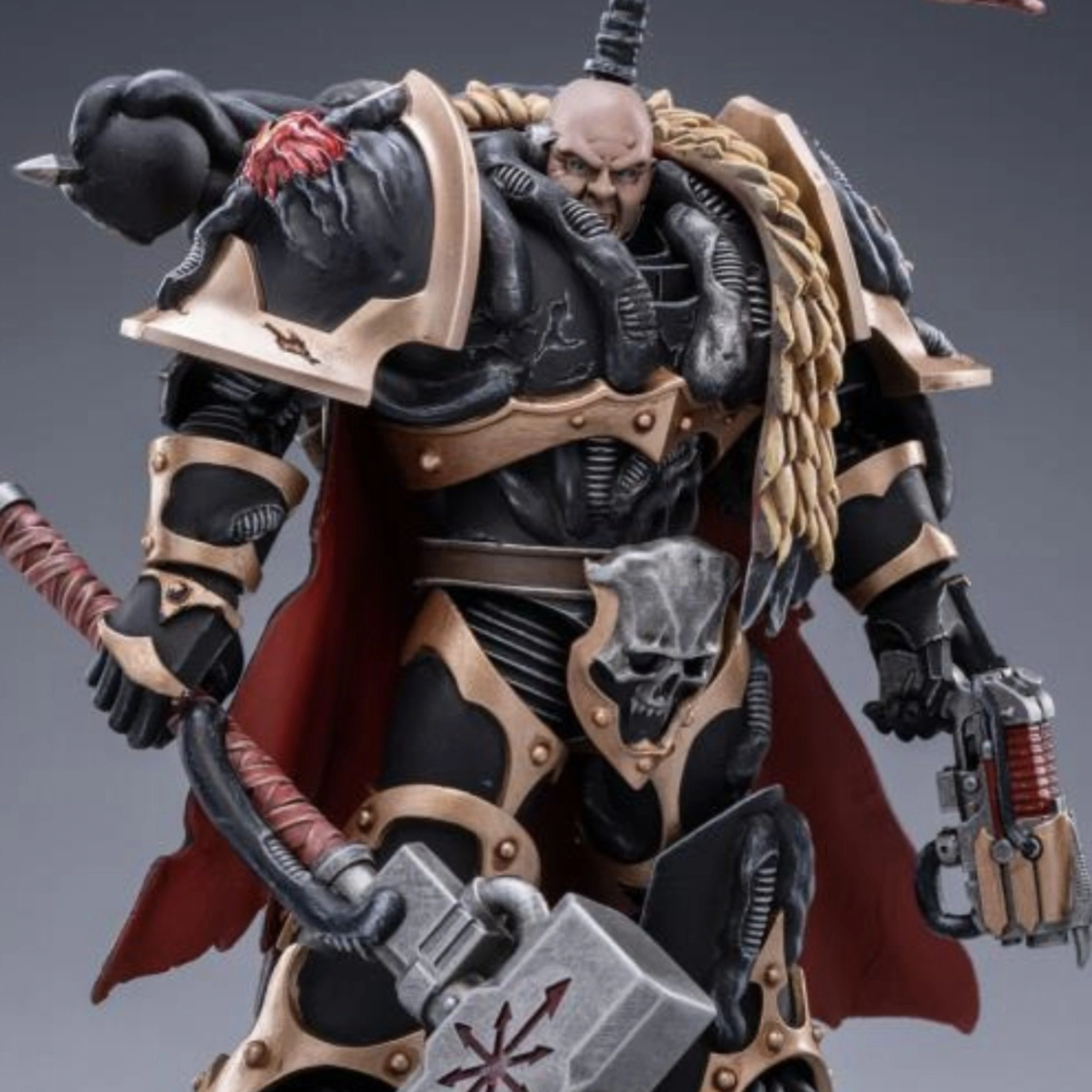 Joy Toy Warhammer 40K Black Legion Chaos Lord Khalos The Ravager (1/18 Scale) 5 Joy Toy Warhammer 40K Black Legion Chaos Lord Khalos The Ravager (1/18 Scale) - Image 3