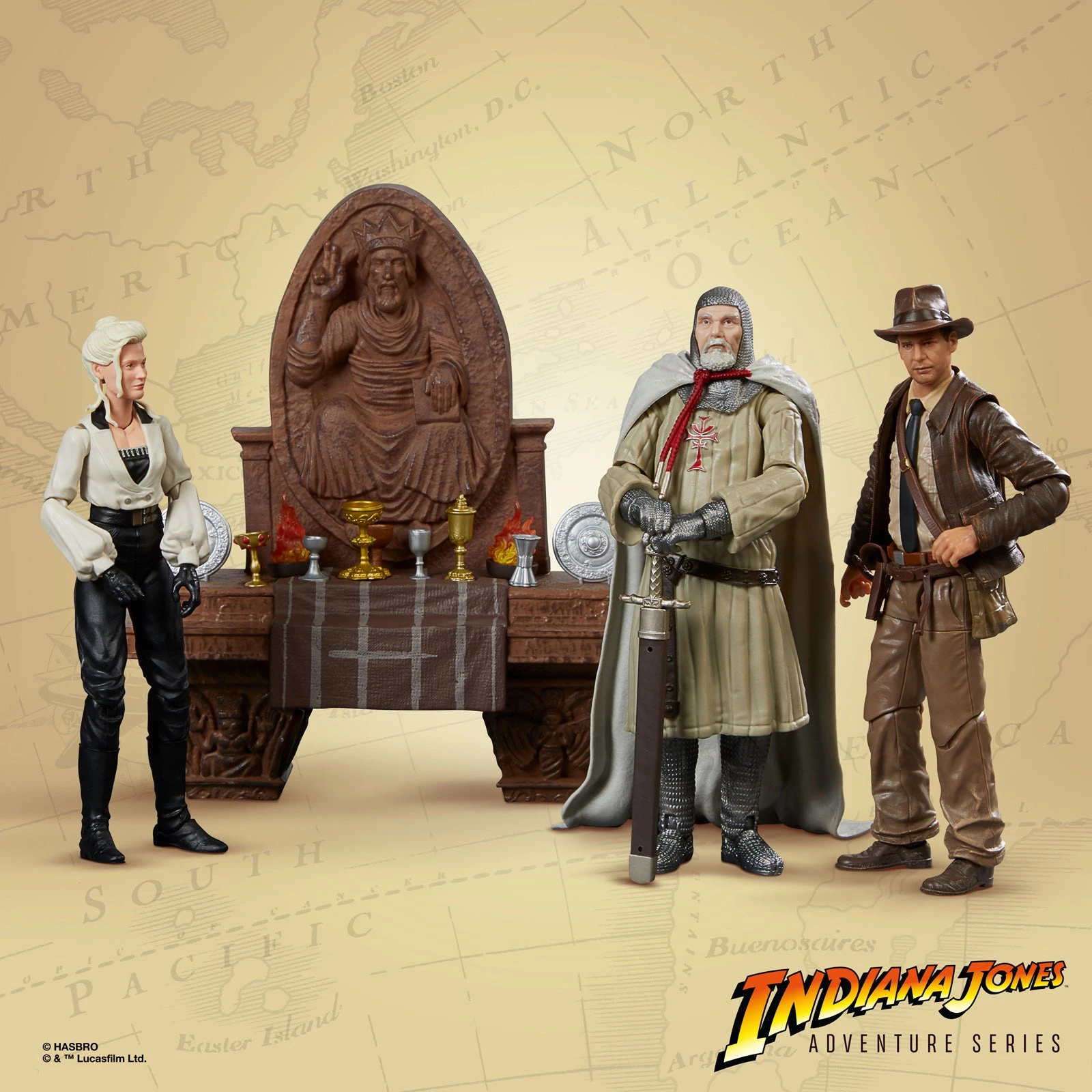 Hasbro Indiana Jones Adventure Series WAVE 3 SET OF 6 7 Hasbro Indiana Jones Adventure Series WAVE 3 SET OF 6 - Image 5