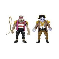 NECA TMNT: Turtles In Time Pirate Rocksteady & Bebop 2-Pack -Nerdzoic Sales bepop 1 449325