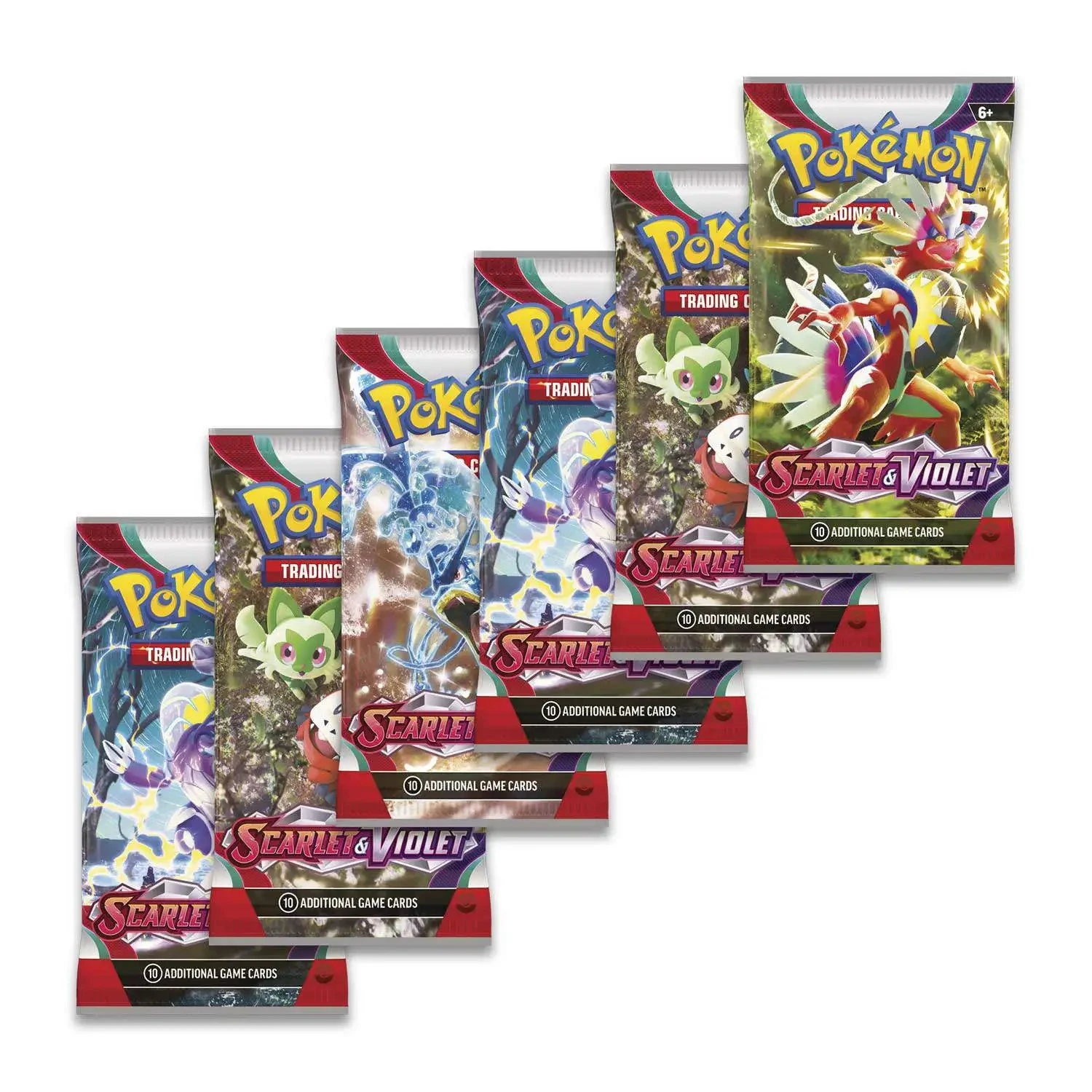 Pokémon TCG: Scarlet & Violet Booster Bundle (6 Packs) 4 Pokémon TCG: Scarlet & Violet Booster Bundle (6 Packs) - Image 2