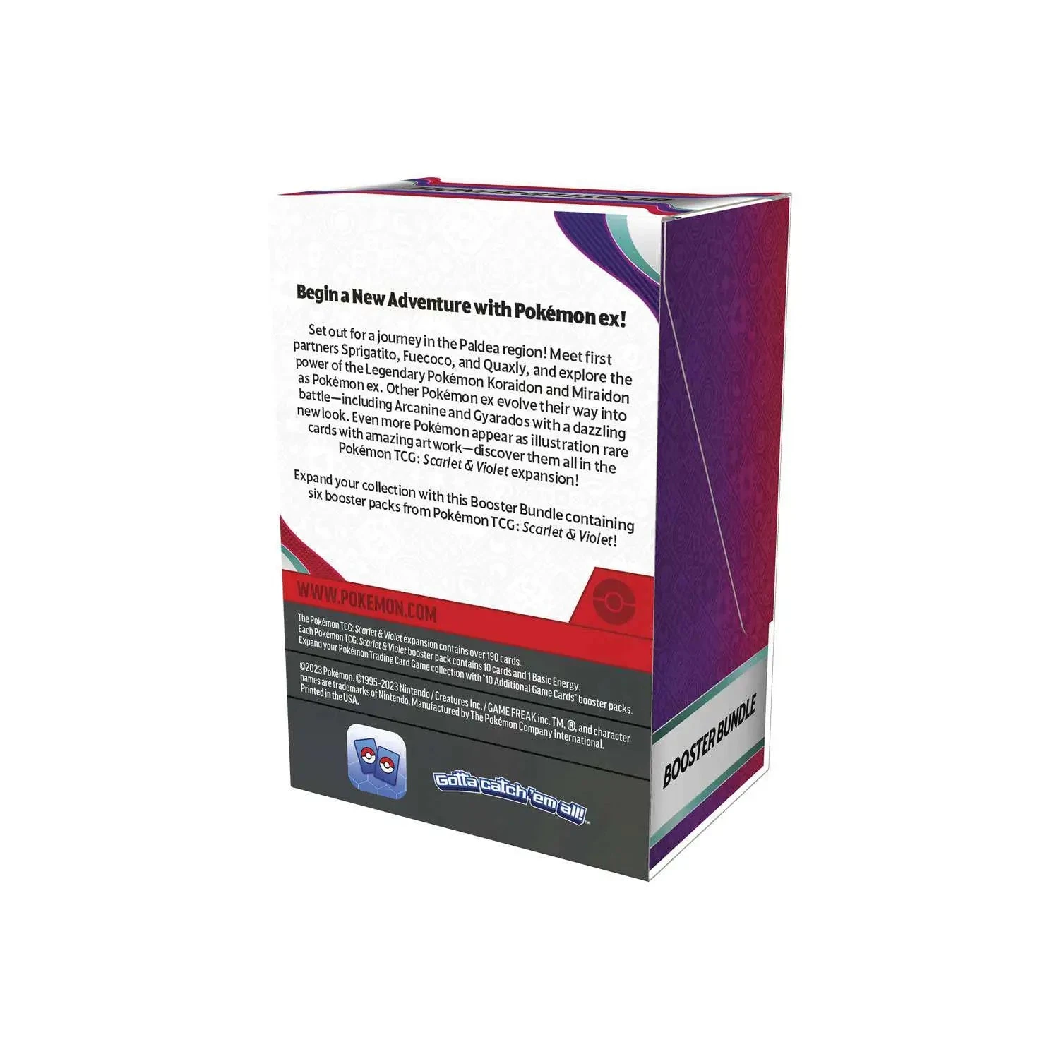 Pokémon TCG: Scarlet & Violet Booster Bundle (6 Packs) 5 Pokémon TCG: Scarlet & Violet Booster Bundle (6 Packs) - Image 3