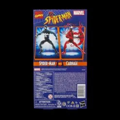 Hasbro Marvel Legends Exclusive VHS Spider-Man & Carnage 2-Pack -Nerdzoic Sales carnageset05 478827