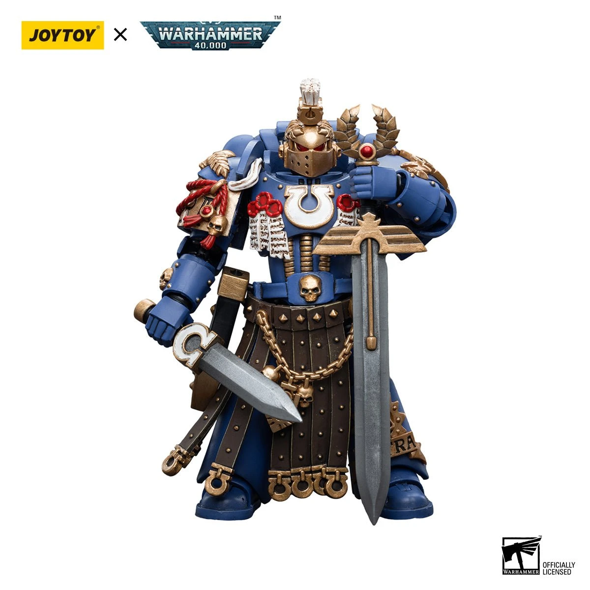 Joy Toy Warhammer 40K Ultramarines Honour Guard Chapter Champ (1/18 Scale) 7 Joy Toy Warhammer 40K Ultramarines Honour Guard Chapter Champ (1/18 Scale) - Image 5