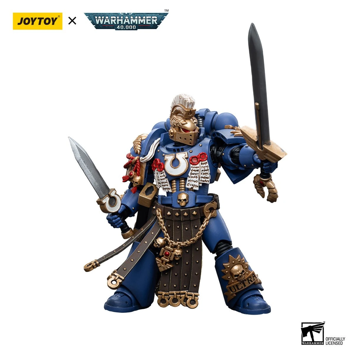 Joy Toy Warhammer 40K Ultramarines Honour Guard Chapter Champ (1/18 Scale) 9 Joy Toy Warhammer 40K Ultramarines Honour Guard Chapter Champ (1/18 Scale) - Image 7