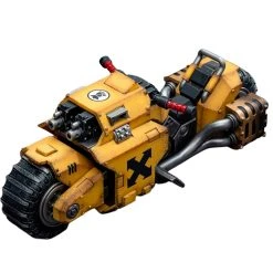 Joy Toy Warhammer 40k Imperial Fists Raider Pattern Combat Bike (1/18 Scale) -Nerdzoic Sales combat2 748459