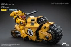 Joy Toy Warhammer 40k Imperial Fists Raider Pattern Combat Bike (1/18 Scale) -Nerdzoic Sales combatbikes11
