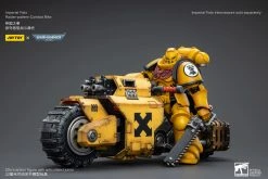 Joy Toy Warhammer 40k Imperial Fists Raider Pattern Combat Bike (1/18 Scale) -Nerdzoic Sales combatbikes12