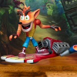 NECA Crash Bandicoot (with Hoverboard) -Nerdzoic Sales crash4 585582