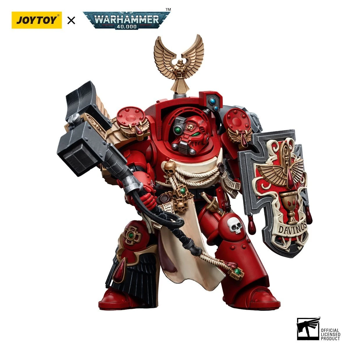 Joy Toy Warhammer 40,000 Blood Angels Assault Terminators Brother Davinos (1/18 Scale) 7 Joy Toy Warhammer 40,000 Blood Angels Assault Terminators Brother Davinos (1/18 Scale) - Image 5